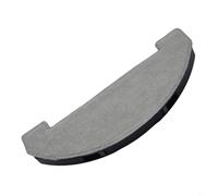 Sileduove Serpillière avec chiffon pour iHome pour Autovac, Nova iHRV6 iHRV7, plateau de support pour aspirateurs robots à vidange automatique, accessoire sécurisé en plastique et microfibre