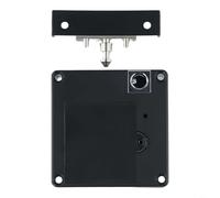 Sileduove Serrure de porte invisible, serrure d'armoire sans clé, loquet de tiroir intelligent, système de sécurité électronique pour meubles, contrôle par application de carte NFC 3 en 1, design