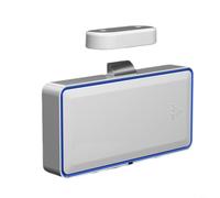 Sileduove Serrure de tiroir invisible sans trou, serrure de porte d'armoire intelligente, serrure électronique pour meubles de bureau à domicile, design antivol à noyau solide, déverrouillage rapide