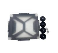 Sileduove Starlink Support de voiture magnétique pour mini avec étui de protection, construction en alliage d'aluminium et PC, résistant aux UV pour camping-car, yachts en extérieur, adhérence