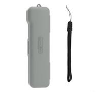 Sileduove Sunnylife Étui résistant aux rayures pour Osmo Pocket 3 avec dragonne intégrée pour une manipulation sûre (gris)