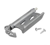 Sileduove Support de fourche avant de vélo, support de stationnement compact en alliage d'aluminium CNC avec dégagement rapide et fentes de fixation à vis pour VTT et vélos de route, rouge, noir