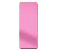Sileduove Tapis de yoga pliable pour pilates et fitness, texture double face antidérapante avec éponge haute densité, absorption des chocs de 4 mm d'épaisseur, pour entraînement à domicile, portable