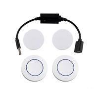 Sileduove Télécommande USB sans fil RF - Alimentation pilote 5 V - Commutateurs électriques pour bandes lumineuses LED - Fréquence 43392 MHz - Portée de 20 à 50 m - Capacité de charge 3 A - Appairage