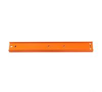 Sileduove Télescope astronomique plaque queue d'aronde pour Celestron pour C8 C8HD, support de montage étroit en alliage d'aluminium à 75 degrés de longueur 330 mm pour camping et randonnée (orange)