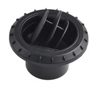 Sileduove Tuyau de chauffage diesel 60 mm/75 mm - Orifice d'aération rotatif - Canal de chauffage - Sortie de ventilation diesel - Sortie de ventilation (60 mm)