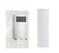 Sileduove Tuyau d'échappement portable pour climatiseur, avec pince, pour anneau, pour unités Midea Tuyau flexible en PVC, avec renfort en fil d'acier, pour une installation facile (13 cm 2 m)