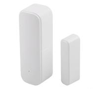 Sileduove Zigbee Capteur de porte, capteur de fenêtre, système d'alarme de sécurité pour maison intelligente, contrôle à distance, support d'activation vocale, matériau ABS, installation pour
