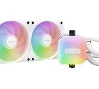 silence ! BW021 be quiet ! WAK LIGHT LOOP 240mm Blanc All-in-One Wasserkühlg.