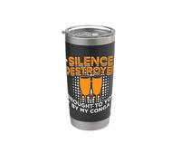 Silence Destroyer vous est présenté par Loves Conga Music Conga Gobelet isotherme en acier inoxydable double paroi