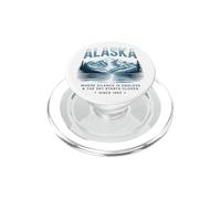 Silence Éternel et Ciel Proche en Alaska PopSockets PopGrip pour MagSafe