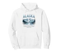 Silence Éternel et Ciel Proche en Alaska Sweat à Capuche