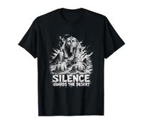 Silence Guards Pyramides du Sphinx du Désert Egypte T-Shirt