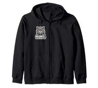 Silence I Am Judging You Chat Mignon British Shorthair Sweat à Capuche