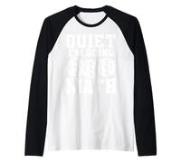 Silence, Je Fais des Maths Manche Raglan
