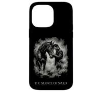 Silence of Speed Horse Rider Moody Equestrian Design Coque pour iPhone 14 Pro Max
