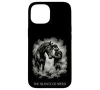 Silence of Speed Horse Rider Moody Equestrian Design Coque pour iPhone 15