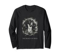 Silence of Speed Horse Rider Moody Equestrian Design Manche Longue