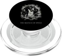 Silence of Speed Horse Rider Moody Equestrian Design PopSockets PopGrip pour MagSafe