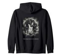Silence of Speed Horse Rider Moody Equestrian Design Sweat à Capuche