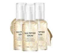 Silence Paris Serum Coreen, 30ml Silence Paris Ampoule De Lifting Intense Aux Peptides De Soie, Peptide De Soie Sérum Anti-Aging, Sérum Revitalisant Au Collagène Peptidique, Améliore La Texture，3PC
