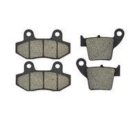Silencieuses Plaquettes Frein Plaquettes Frein Avant Et Arrière Pour Motos Pour KAYO Pour T4 Pour T6 Pour K6 Pour MX6 Pour SHINERAY Pour X2 Pour XY250GY-2A Pour ZUUMAV Pour S7(Front and Rear)