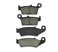 Silencieuses Plaquettes Frein Pour CR500R Pour CRF230 Pour CRF 230 L 230L Pour CR 125R 250R Plaquettes De Frein Avant Arrière De Moto(Front and Rear)