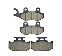 Silencieuses Plaquettes Frein Pour Kawasaki Pour KX125 Pour KX250 Pour G1 Pour H1 Pour H2 Pour J1 Pour J2 Pour K1 Pour KX500 Plaquettes Frein Avant Et Arrière Moto(Front and Rear)