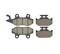 Silencieuses Plaquettes Frein Pour YZ250 Pour YZ 250 Pour WRA ABDEFGHJ Pour TTR250 Pour TTR 250 LMNPRSTV Kit Plaquettes Frein Avant Et Arrière Pour Moto(Front and Rear)