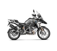 Silencieux Akrapovic BLACK Titane embout de carbone