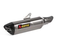 SILENCIEUX AKRAPOVIC CARBONE TITANE APPROUVÉ POUR KAWASAKI NINJA 500 / Z 500