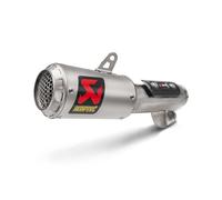 Akrapovic Line Titanium S 1000r 17-18 Ref:s-b10so9-cubt Not Homologated Slip On Muffler Argenté Not Homologated