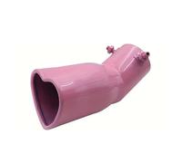 Silencieux arrièr Admission d'air de 2,5 pouces pour tuyau d'échappement de voiture, modification, embout de silencieux arrière en acier inoxydable. Embout pot d'échappement