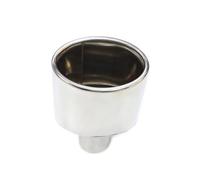 Silencieux arrièr Embout d'échappement biseauté pour conversion pour Mercedes pour Benz W204 W212 vers E63 C63 (1 pièce). Tuyau d'échappement