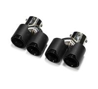 Silencieux arrièr Embouts d'échappement quadruples en fibre de carbone pour BMW M440i, M340i, M240i, G22, G23, G20, G21 et G42. Embout d'échappement(Carbon Fiber E)