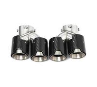 Silencieux arrièr Embouts d'échappement quadruples en fibre de carbone pour BMW M440i, M340i, M240i, G22, G23, G20, G21 et G42. Embout de silencieux(Carbon Fiber D)