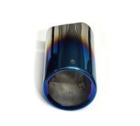 Silencieux arrièr Pour BMW 528i 530i 535i 535d F10 F18, embout d'échappement en titane et acier inoxydable Embout pot d'échappement(Blue 1PC)