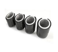 Silencieux arrièr Pour BMW G90 G99 pour M5 4 pièces en Fiber de carbone 105mm tuyaux d'échappement modifiés voitures queue silencieux tuyau conseils Embout d'échappement