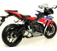 Silencieux arrière Arrow Indy-Race en aluminium, embout en carbone homologué pour Honda CBR RR Fireblade 1000 ccm année 2008 - 2013