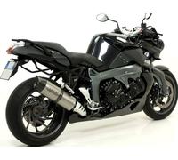Silencieux arrière Arrow Maxi Race-Tech aluminium, embout carbone homologué pour BMW K R 1300 ccm année 2009 - 2015