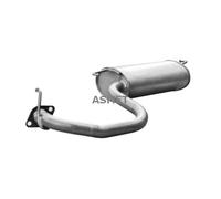 Silencieux arrière ASMET 20.044
