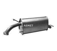 Silencieux arrière ASMET 31.001