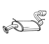 Silencieux Arrière Bosal 128-003