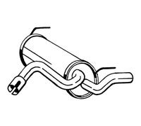 Silencieux final 185-499 BOSAL pour OPEL ZAFIRA TOURER C