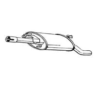 Bosal Silencieux final 279-653 pour VW Golf II
