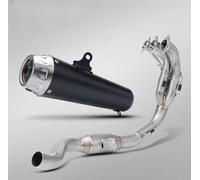 Silencieux arrière échappement Accessoires Moto : Pot d'échappement Arrow, Tube de Liaison Avant Complet avec DB Killer pour XSR900 MT09 FZ09 21-24