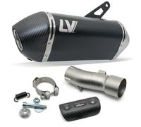 Silencieux arrière LeoVince SLIP-ON SBK LV-14 RACING Black Edition acier inox
