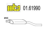 Silencieux Arrière Opel Kadett D MTS Pour 90114902