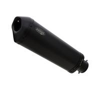 Silencieux arrière Shark DSX-10 revêtu d'acier inoxydable noir mat avec homologa