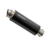 Silencieux arrière Shark SRC 4 en aluminium anodisé noir avec homologation